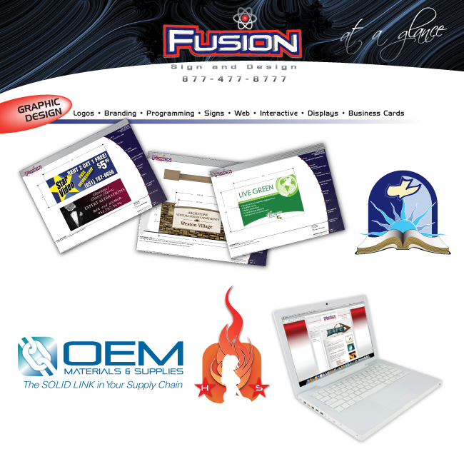 Fusion Sign Graphic Design